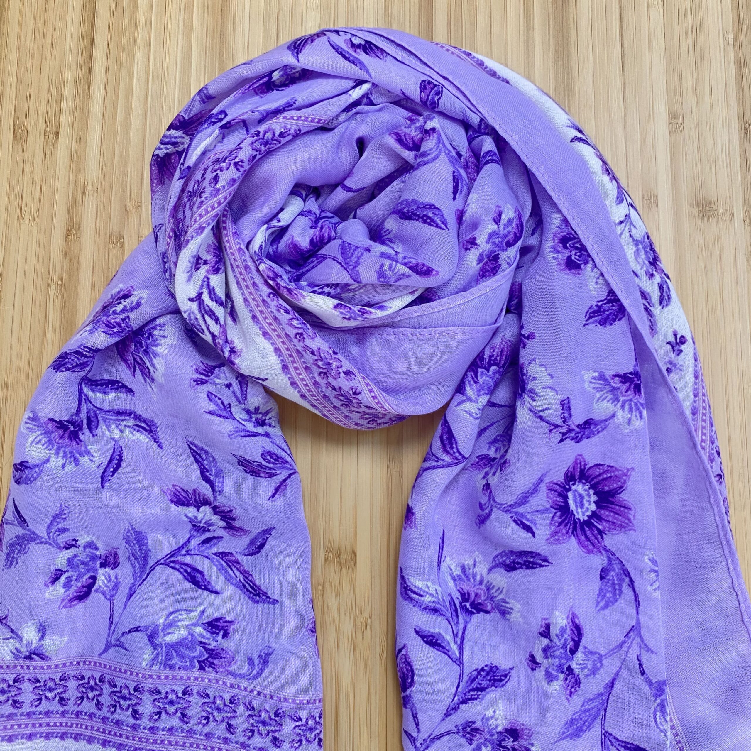 Sciarpa Matilde Rosa In 100% Seta - Foto 9